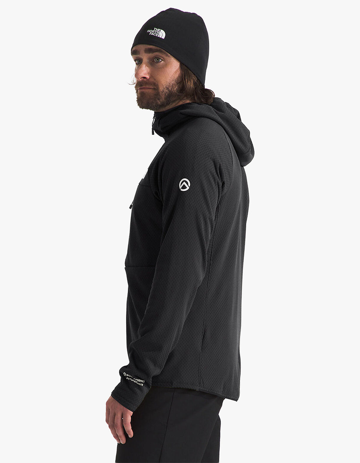 Mens Summit Series FUTUREFLEECE Full Zip Hoody - TNF Black Npf