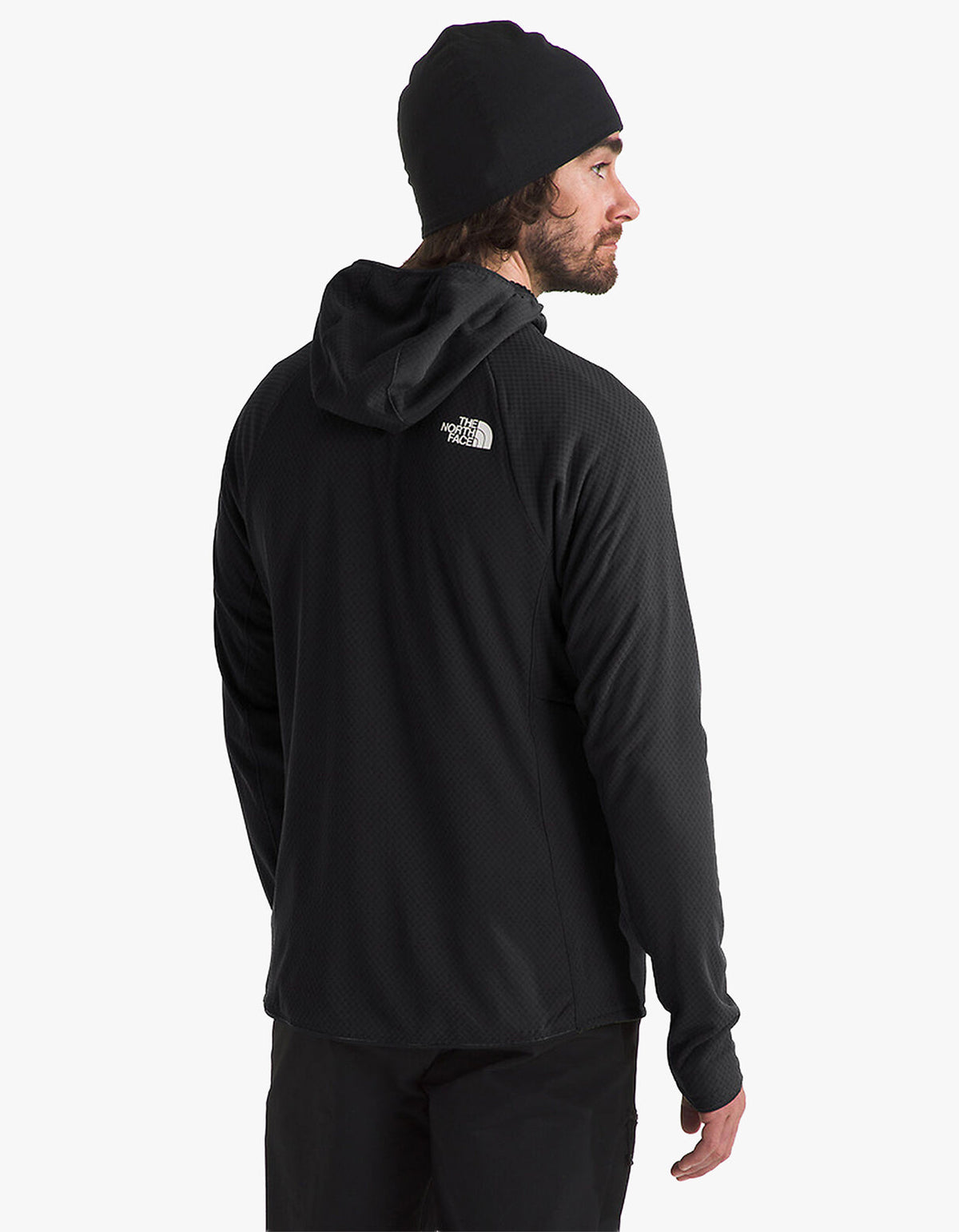 Mens Summit Series FUTUREFLEECE Full Zip Hoody - TNF Black Npf