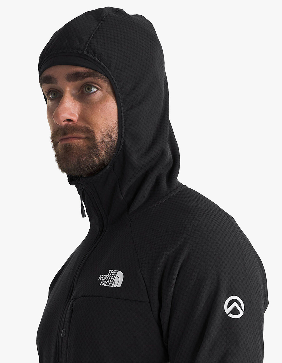 Mens Summit Series FUTUREFLEECE Full Zip Hoody - TNF Black Npf