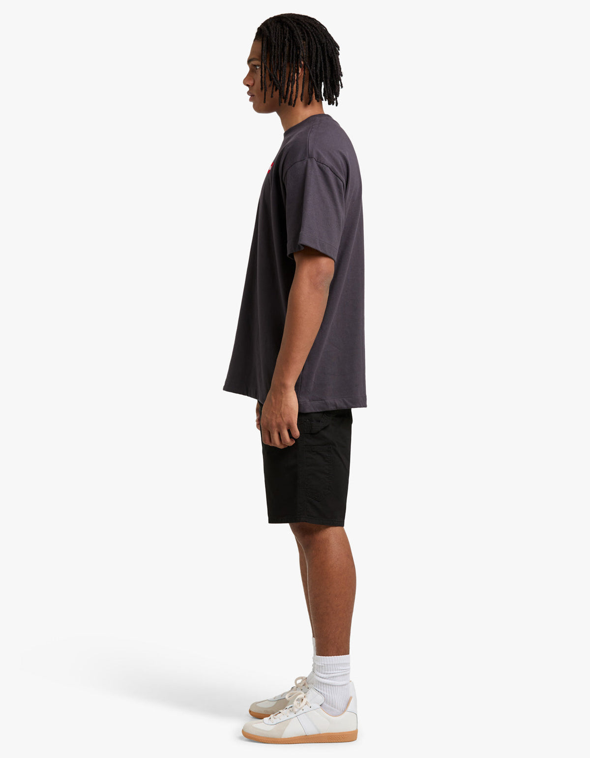TNF Red Box S/S Tee - Obsidian