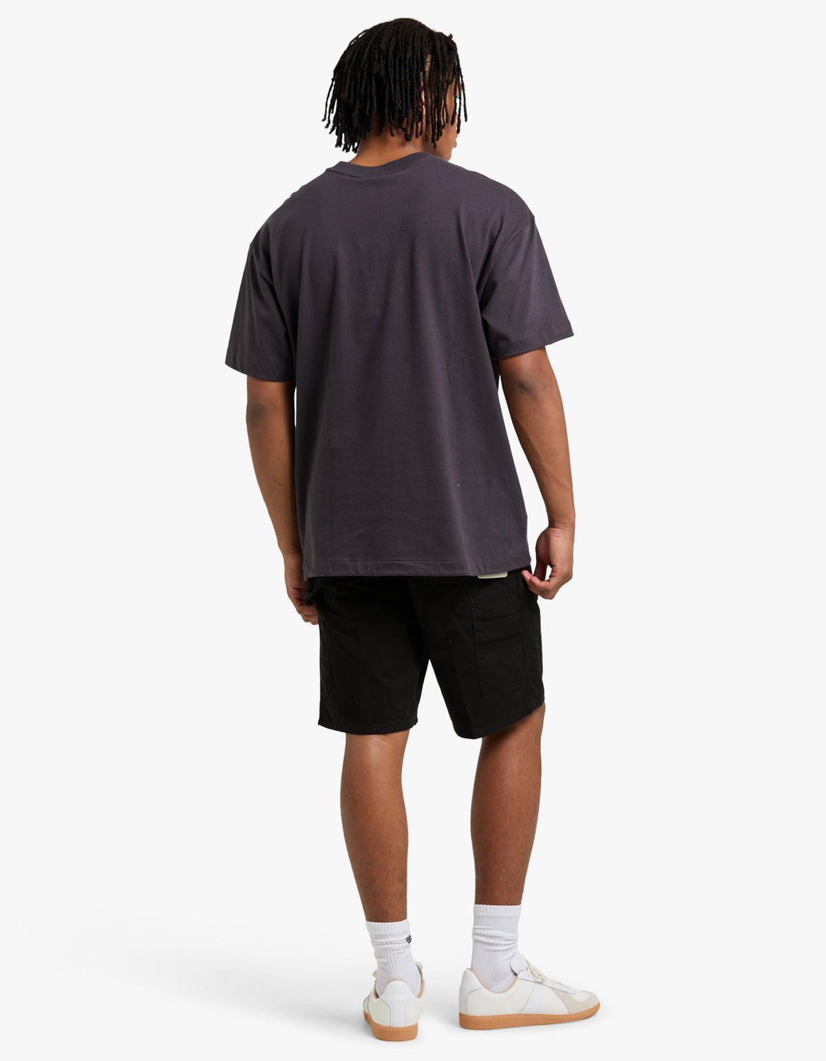 TNF Red Box S/S Tee - Obsidian