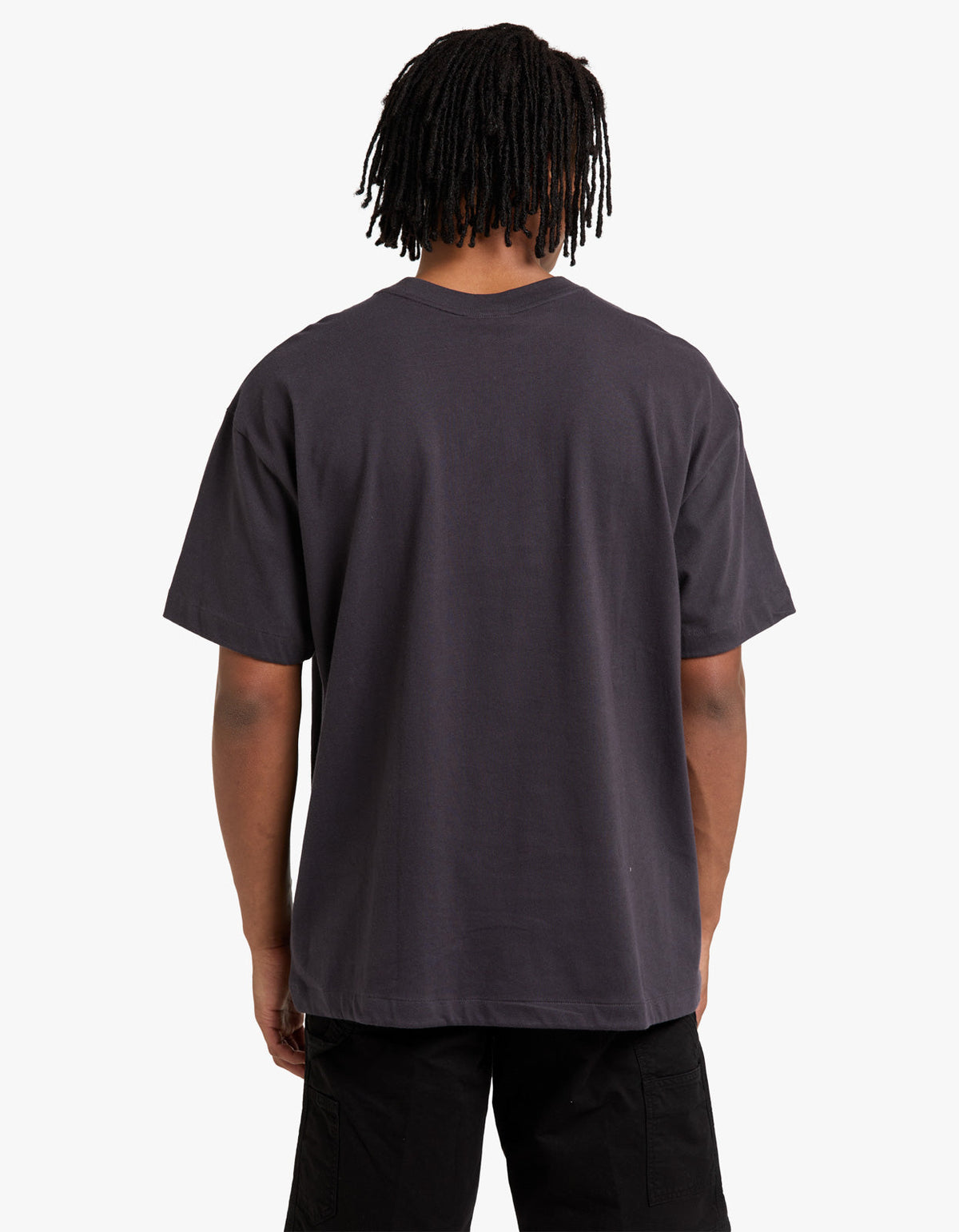 TNF Red Box S/S Tee - Obsidian