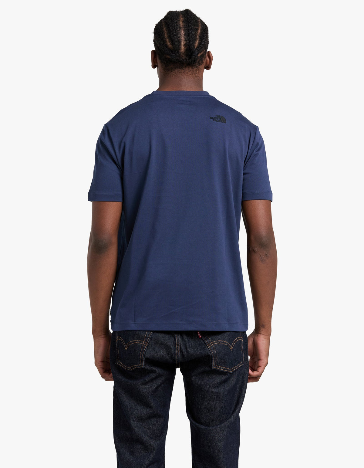 Mens S/S Hybrid Pocket Tee AP - Summit Navy