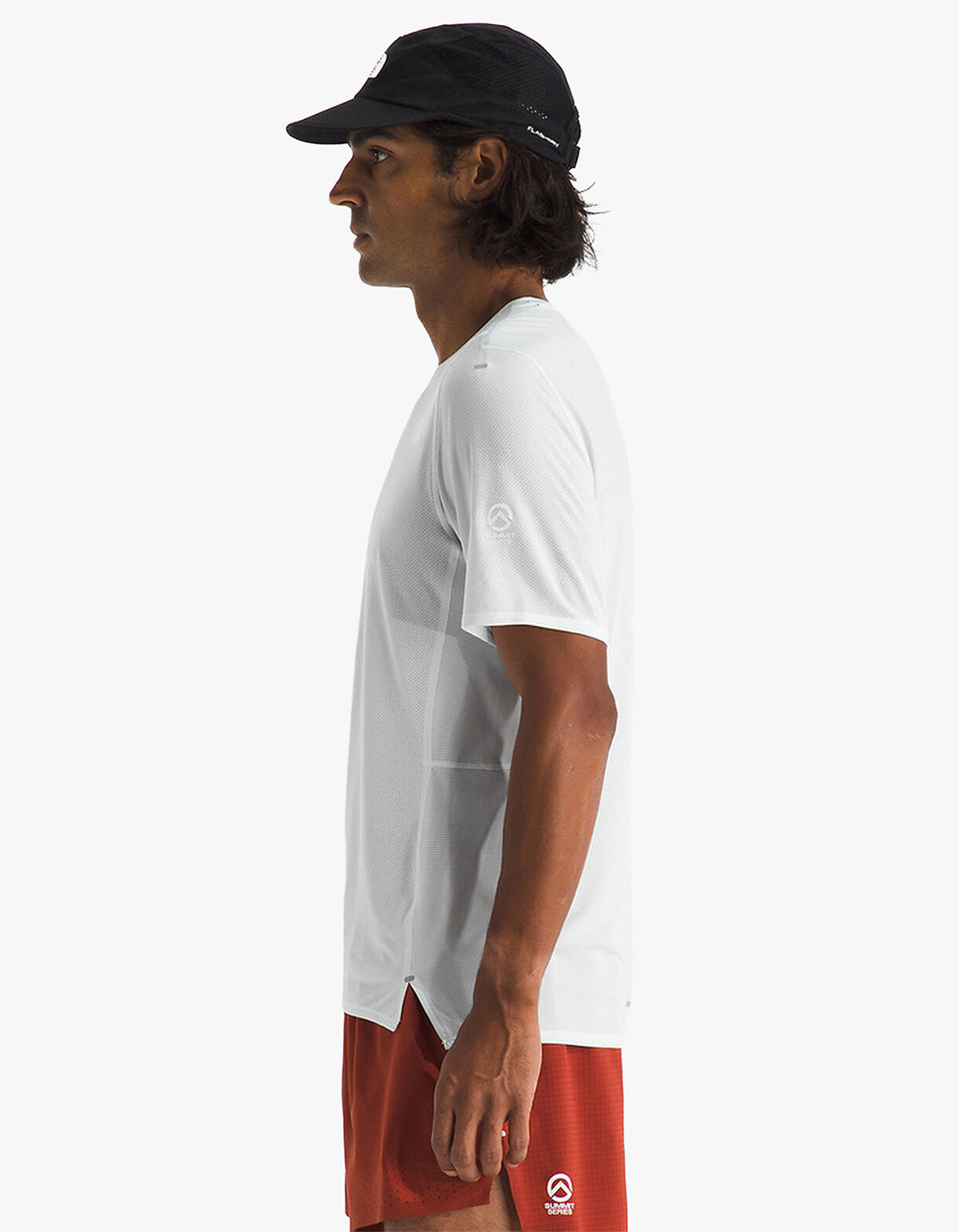 Mens Summit Series High Trail S/S Tee - Pearl Stone