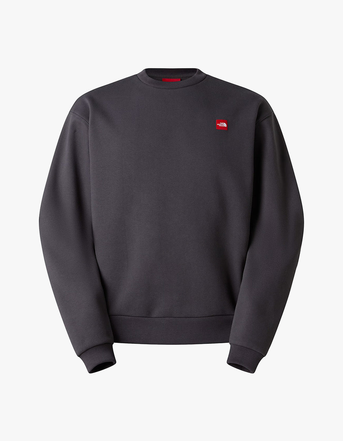 TNF Red Box Crewneck Sweat - Obsidian