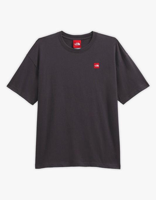 TNF Red Box S/S Tee - Obsidian