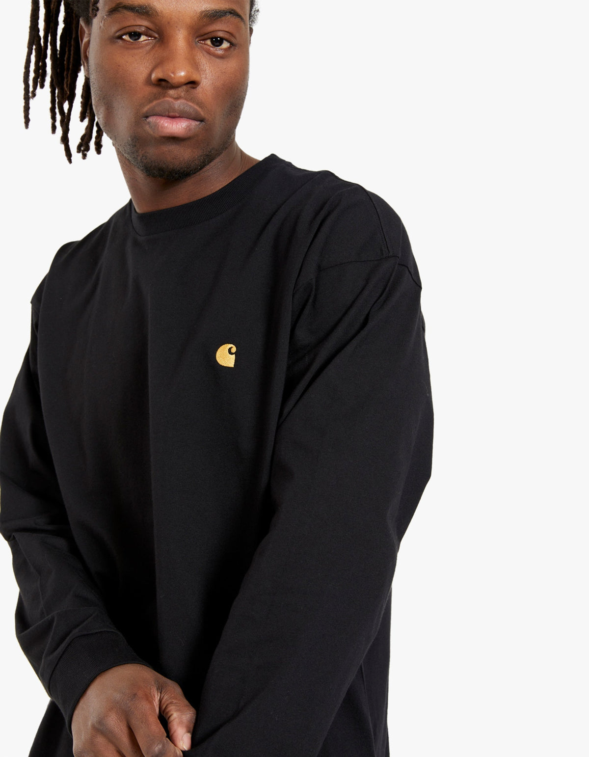 L/S Chase T Shirt - Black/Gold