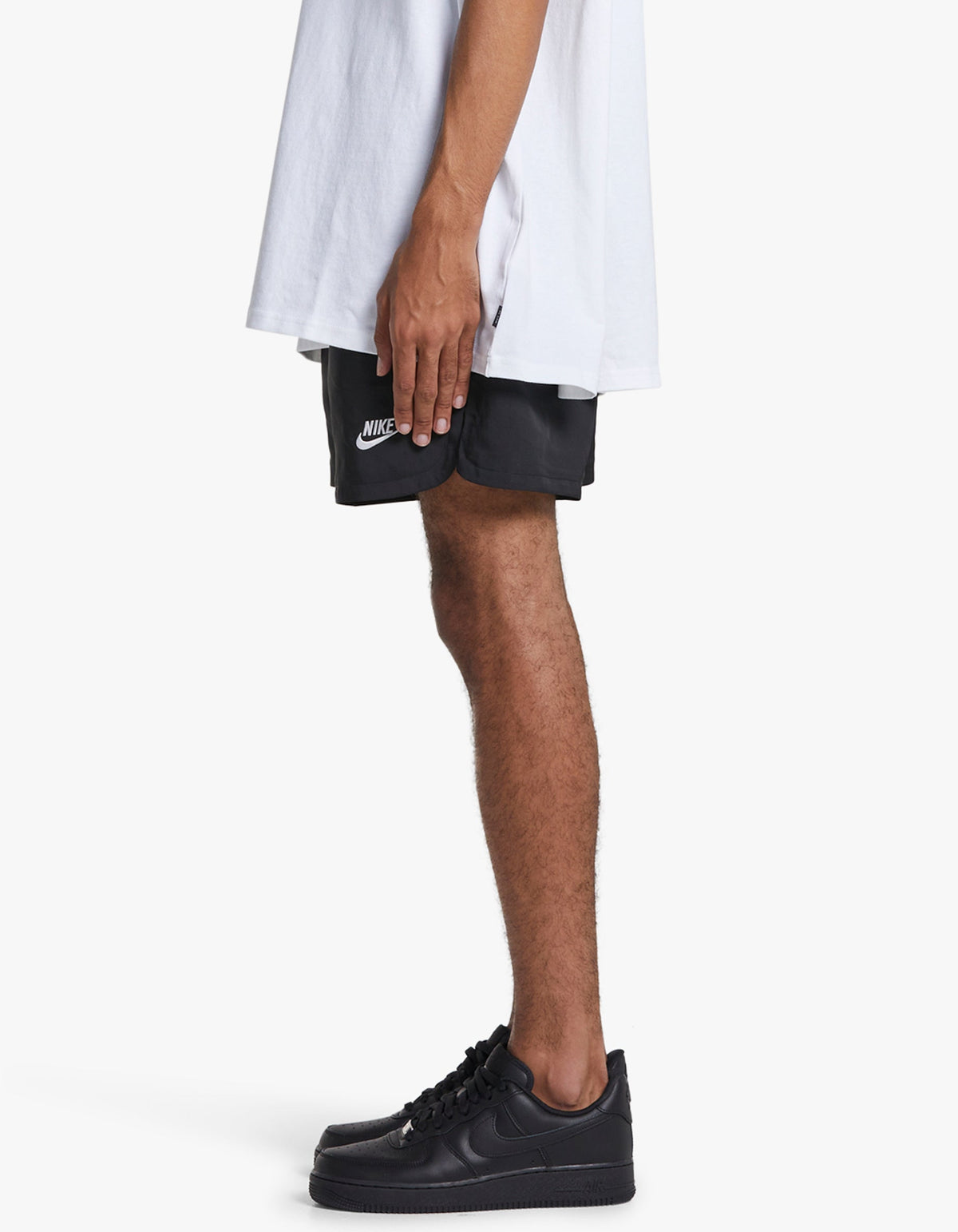 Club Woven Flow Short - Black/White