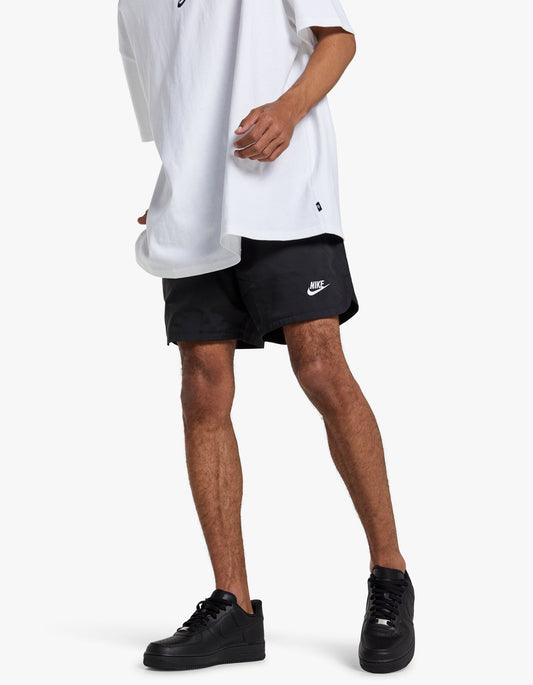 Club Woven Flow Short - Black/White